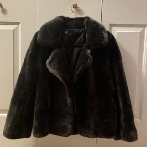 Zara TRF Faux Fur Jacket